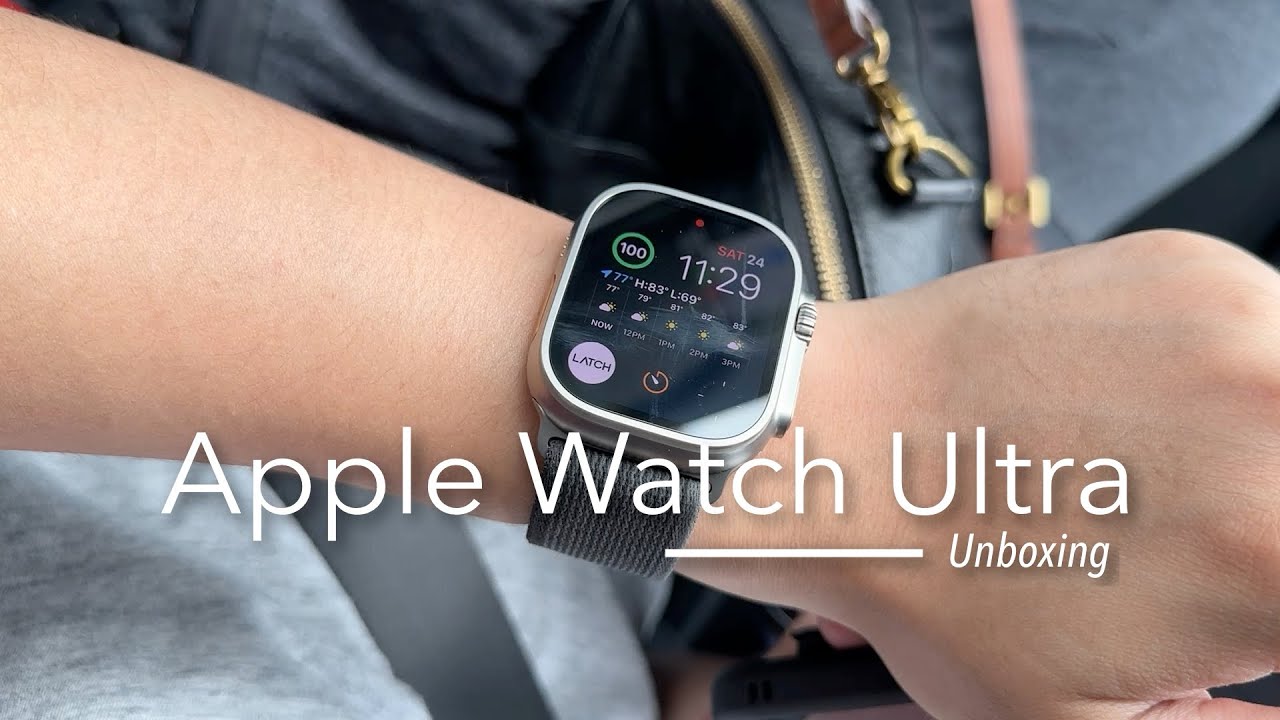APPLE WATCH ULTRA UNBOXING
