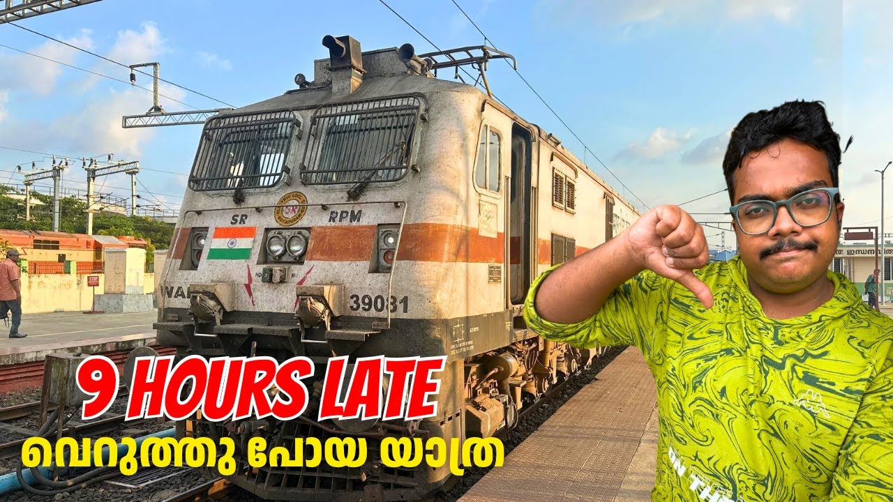 9 Hours Delayed 😫 !!! 22150 Pune - Ernakulam Superfast Express Full Journey Vlog Part 1
