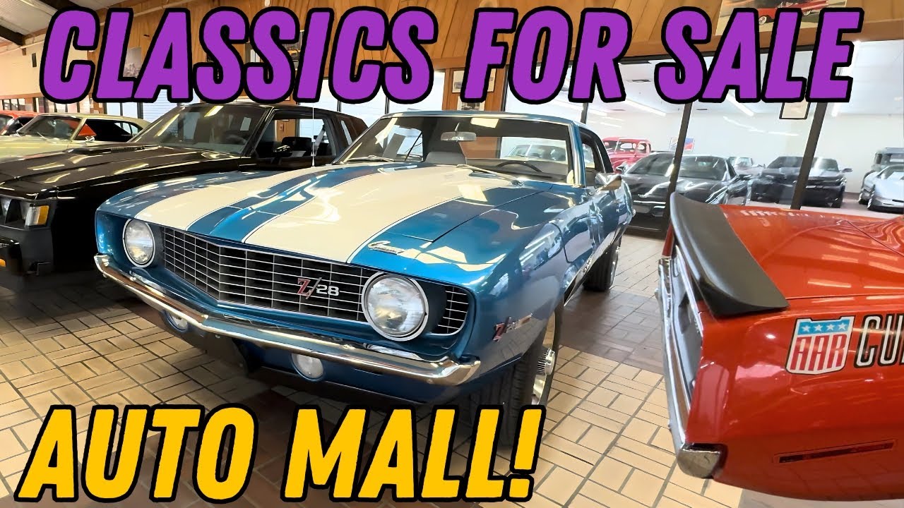 Classic Cars for Sale at the Classic Auto Mall | Muscle Car and Classic Car Prices