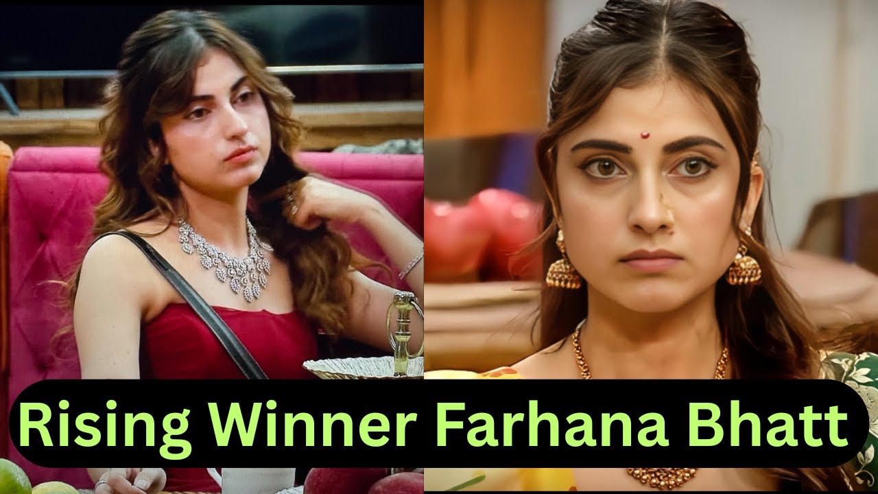 Bigg Boss 19 Farhana के Fans ने किया Trend ! RISING WINNER FARHANA