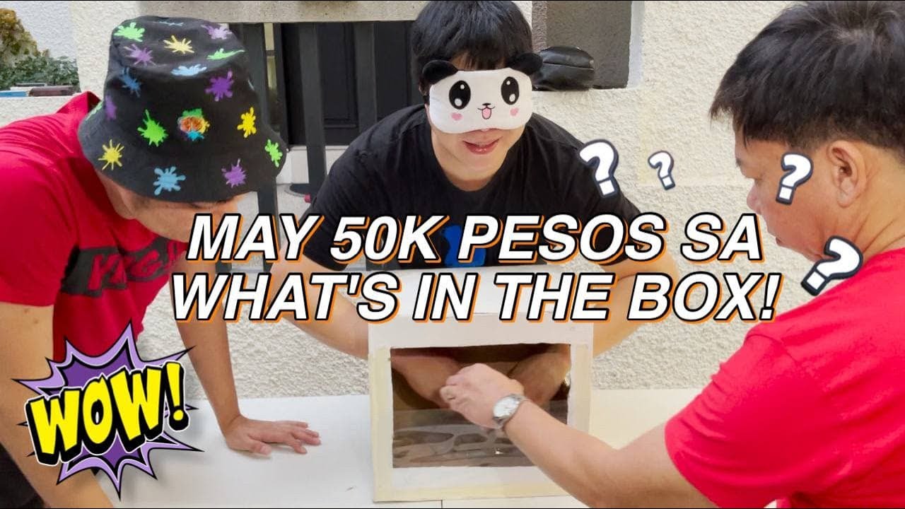 50K PESOS GIFT KAY MC AT WHAT'S IN THE BOX PRANK (LAPTRIP YUNG REACTION) | CHAD KINIS VLOGS