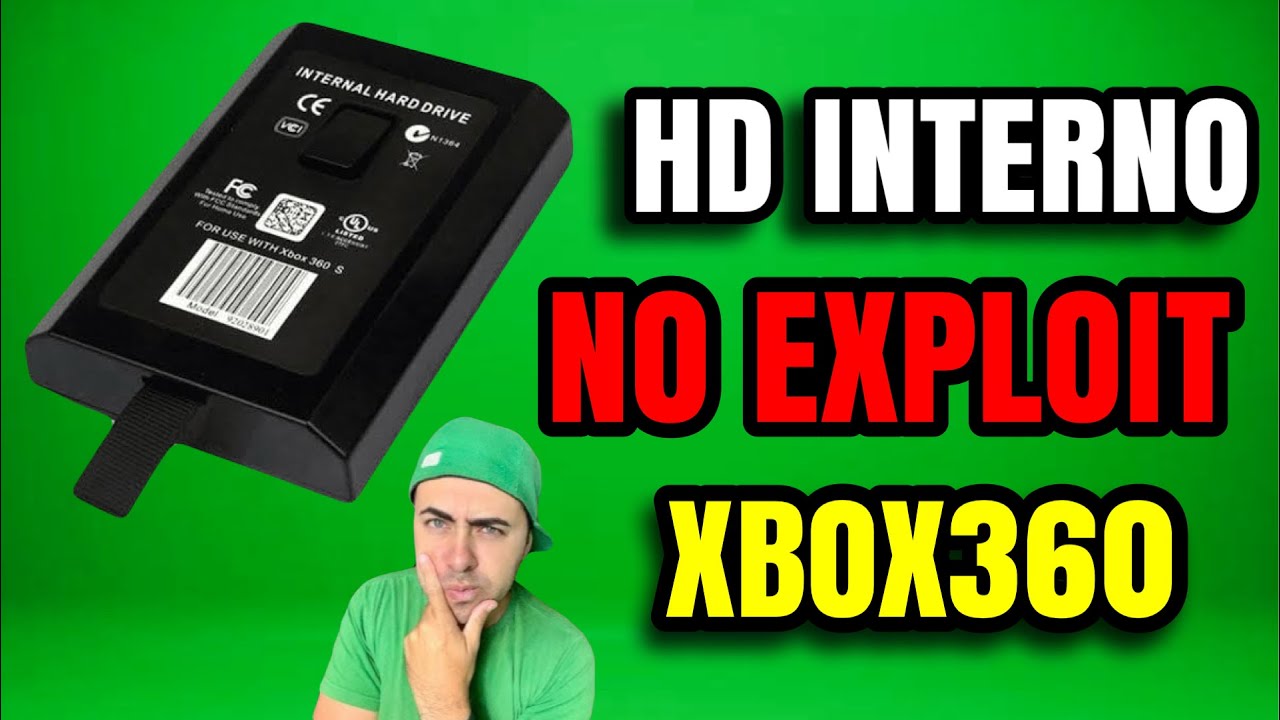 HD INTERNO XBOX360 EXPLOIT/RGH