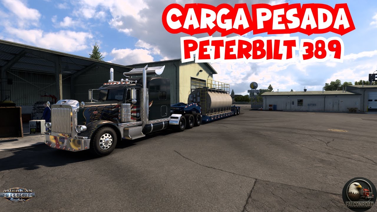 Viaje con carga pesada por Montana🚛 | Great Falls a Lewistown | Peterbilt 389 Ultra Cab