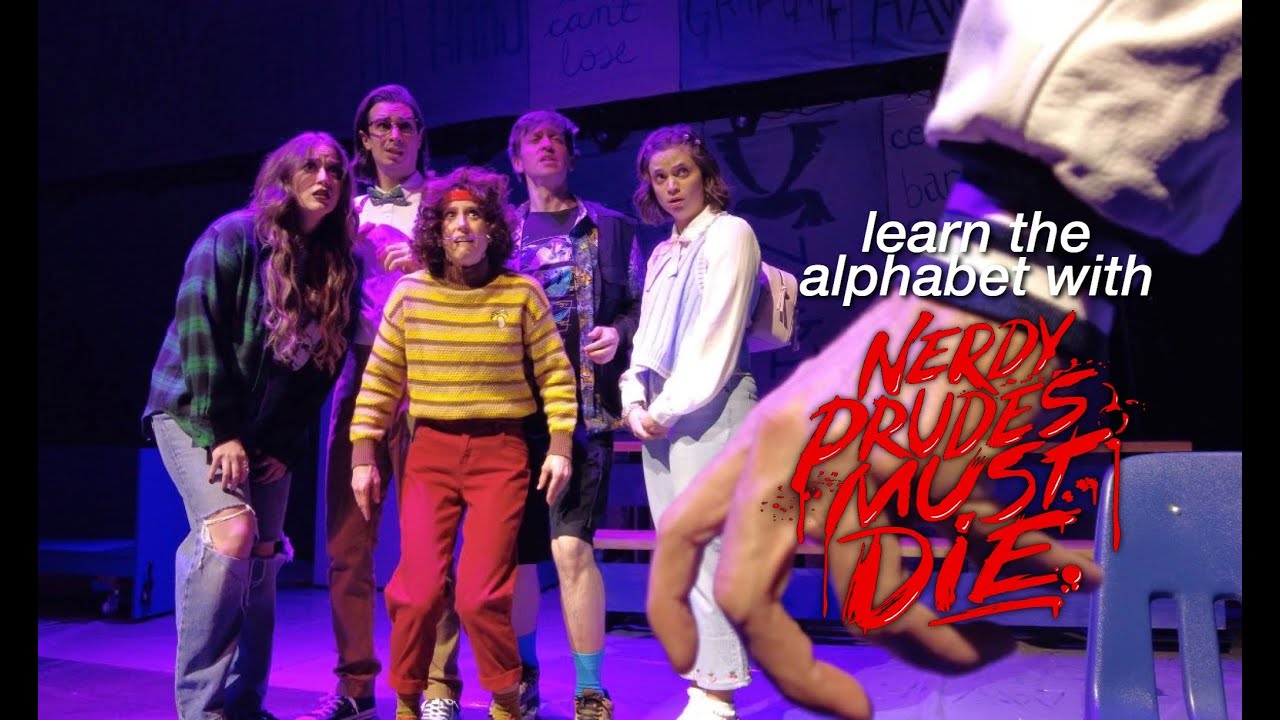 learn the alphabet with nerdy prudes must die
