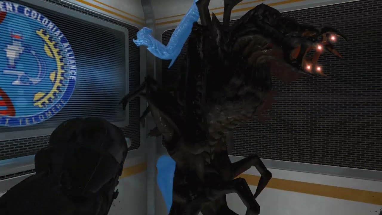 Dead Space 2 Ubermorph's motions