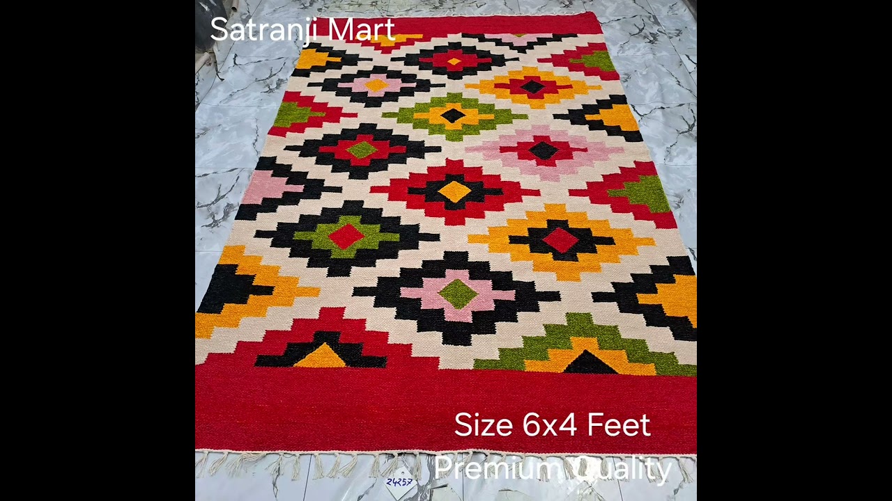 ##shatranjicraft #satranjipolli #shatranjicarpet #handmaderug #handicraftshop #floormat #Satranji 