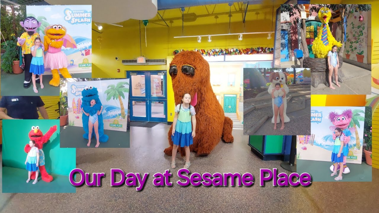 Our Day at Sesame Place | Sesame Street Character Meet & Greet | Snuffleupagas Episode | Day 51