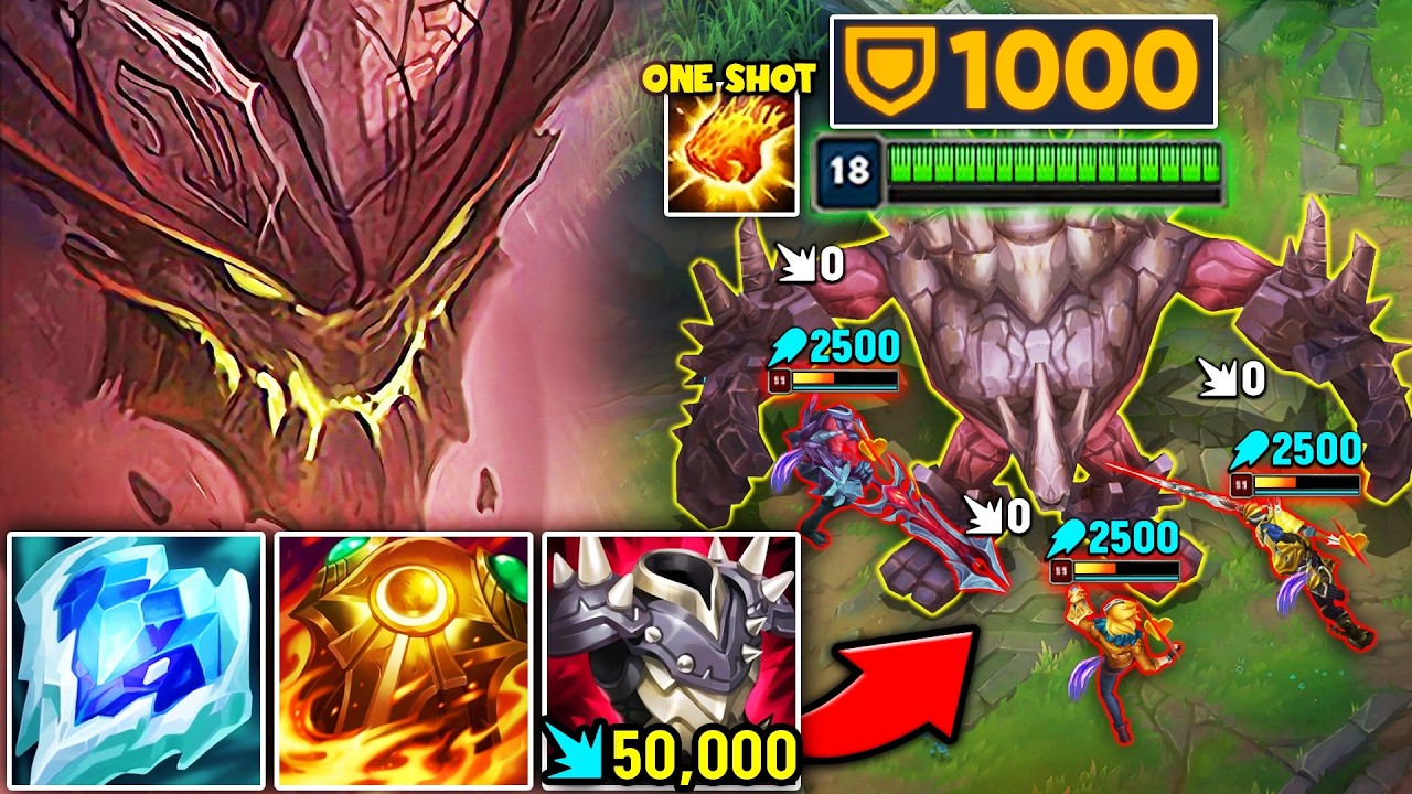 MALPHITE BUT I HAVE 1000 ARMOR AND YOU DIE IF YOU HIT ME (CRAZY THORNMAIL DAMAGE)