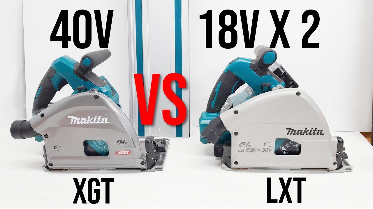 Обзор погружной пилы Makita 40 В | Это лучше, чем гусеничная пила Makita 18v x2 Makita?