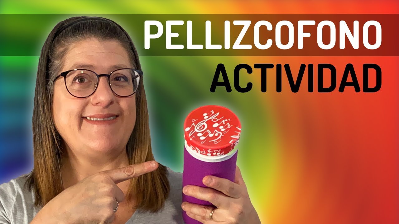 Actividad con PELLIZCOFONO creado con materiales RECICLADOS - Con PISTA AUDIO GRATUITA