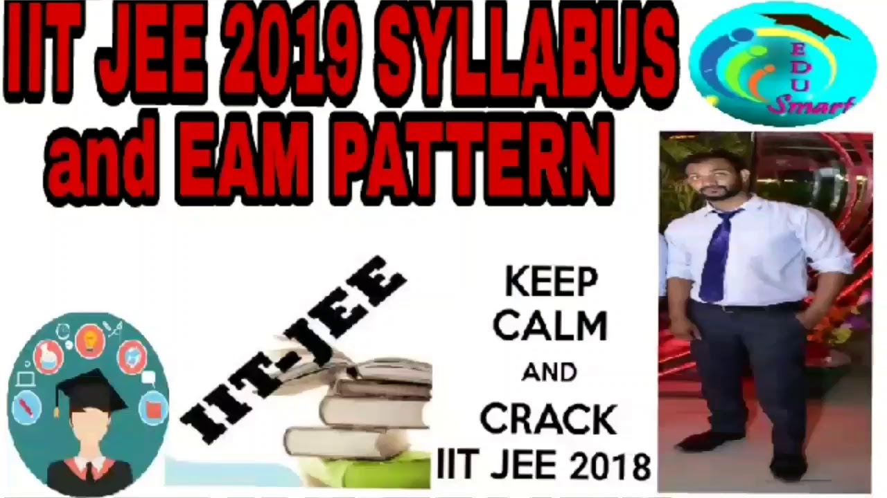 IIt JEE 2019-2020 syllabus and exam pattern.
