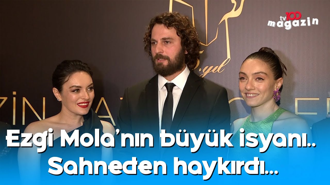 Masumlar Apartmanı'nın Safiye'si Ezgi Mola'nın büyük isyanı.. Sahneden haykırdı....