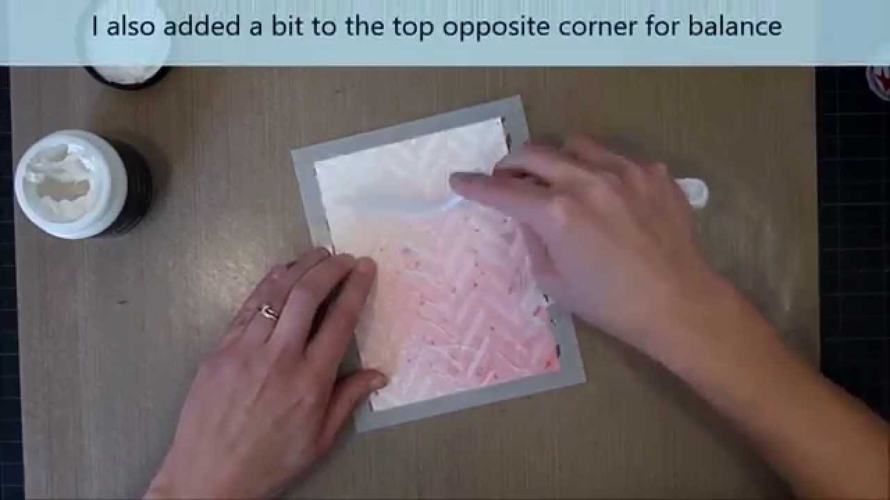 Unity Quick Tip - Misting, Stencils, and Embossing Paste