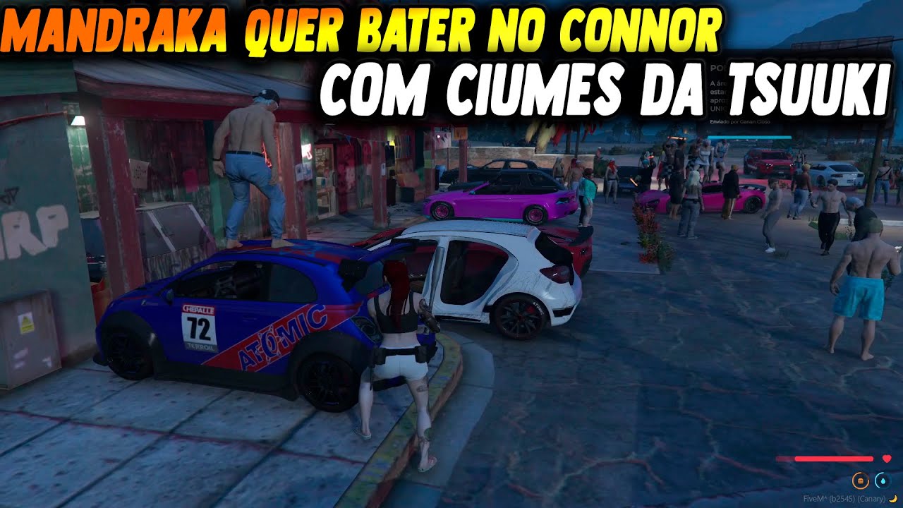MANDRAKA QUER BATER NO CONNOR COM CIUMES DA TSUUKI