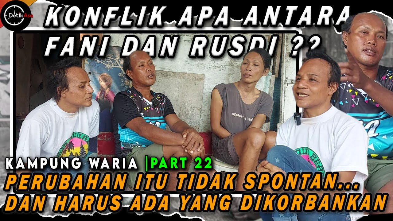FANI DAN KAWAN-KAWAN KECEWA DENGAN TINDAKAN RUSDI PERGI DARI RUMAH