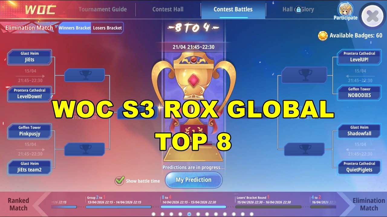 [ TOP 8 ] WOC ROX Global S3 #roxglobal