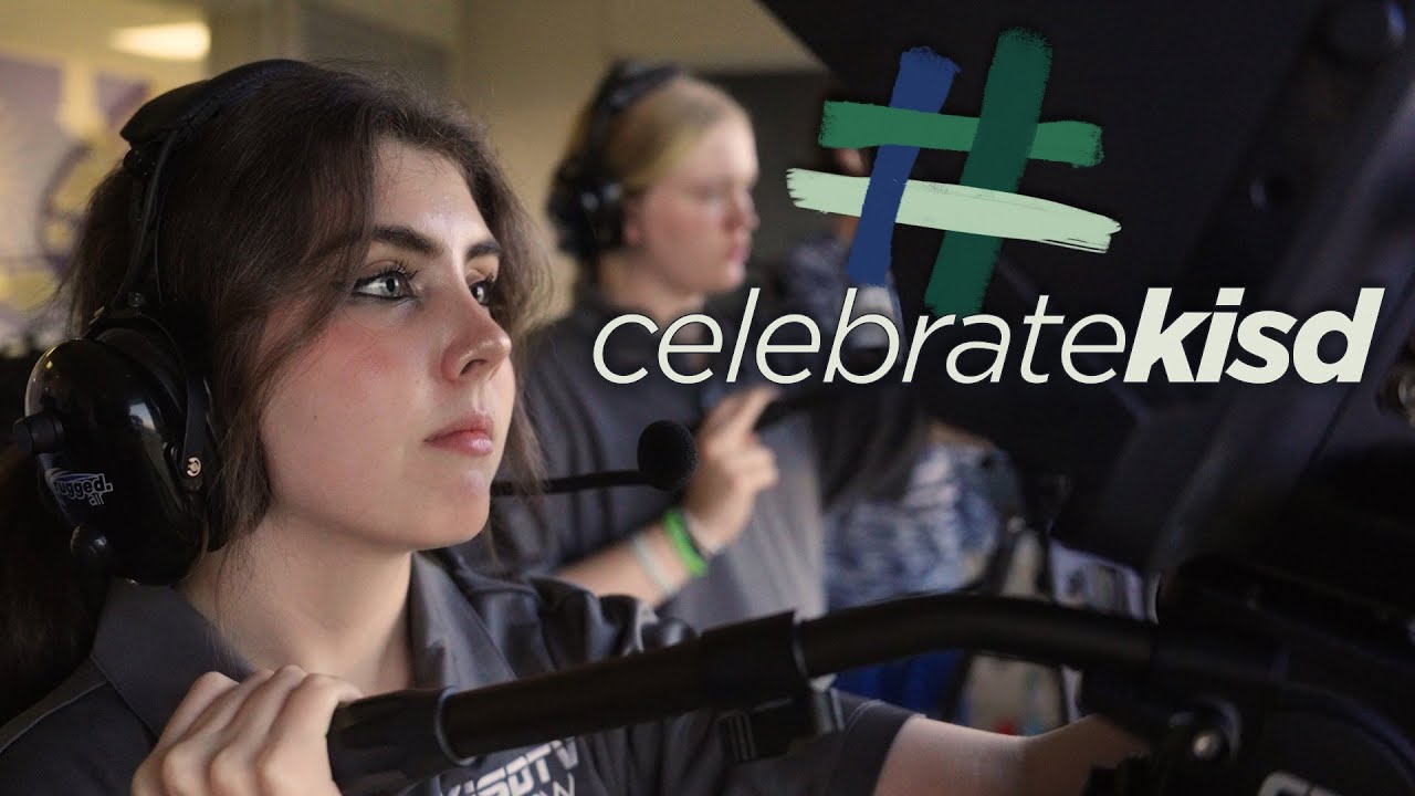 #CelebrateKISD: Students Run Live Video Production at Keller ISD Events
