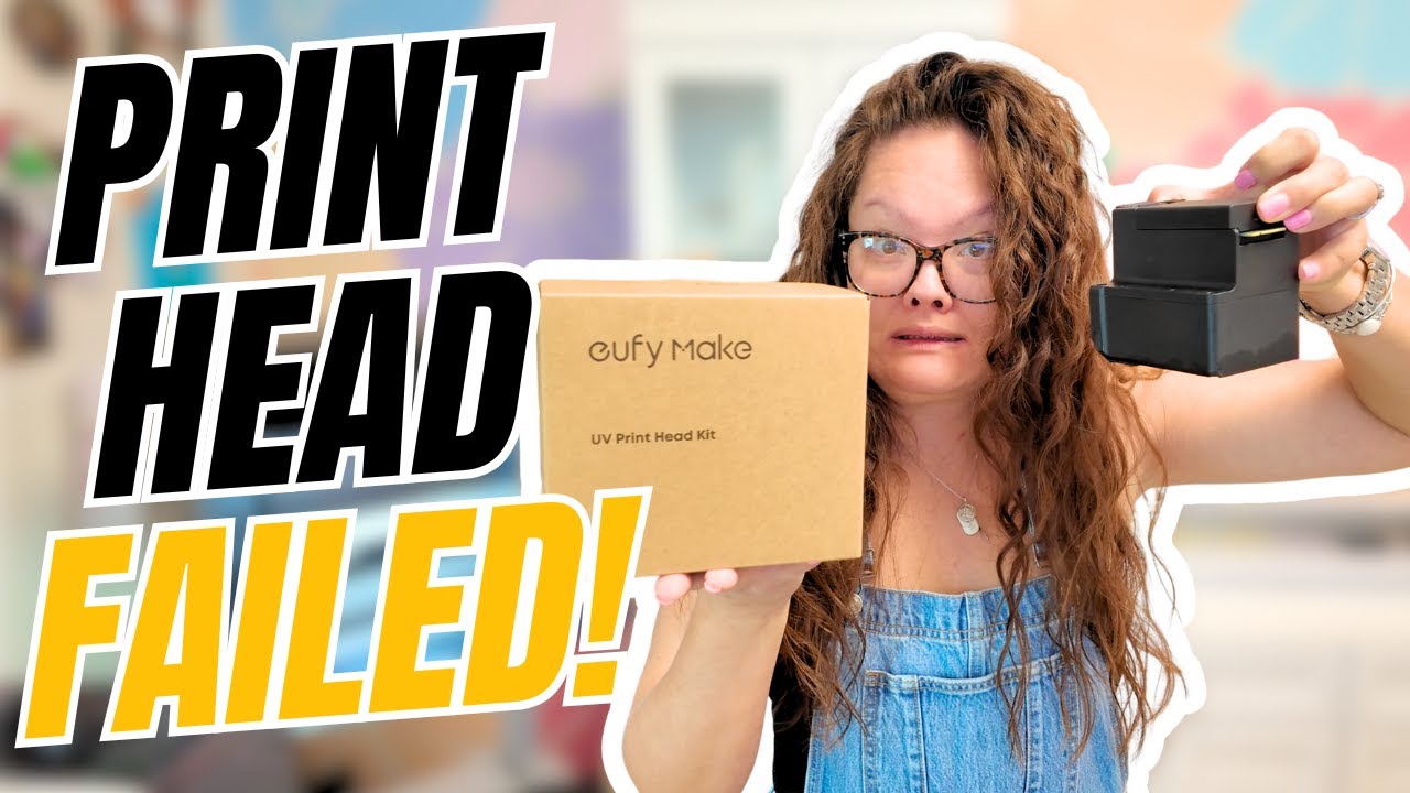 My EufyMake UV Printer BROKE… Replacing the Print Head Step by Step