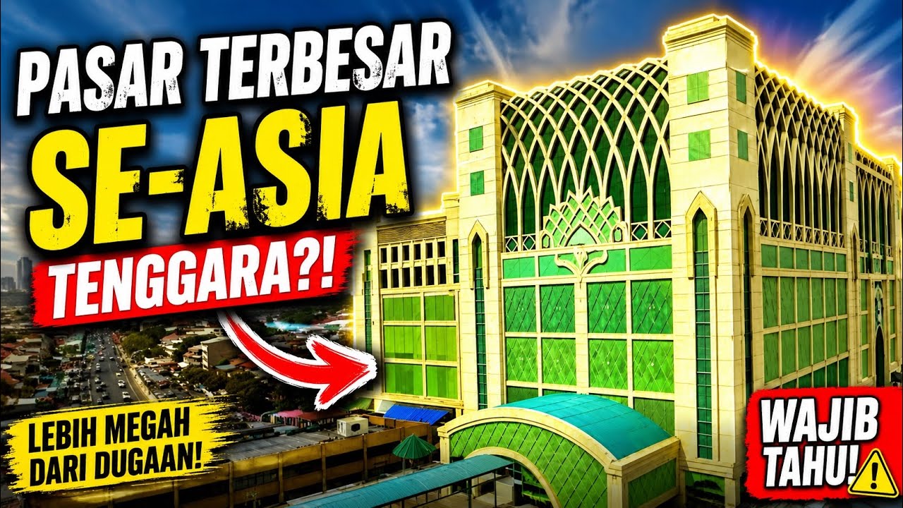 Explore Pasar Tanah Abang Jakarta, Pasar Terbesar Asia Tenggara 😱