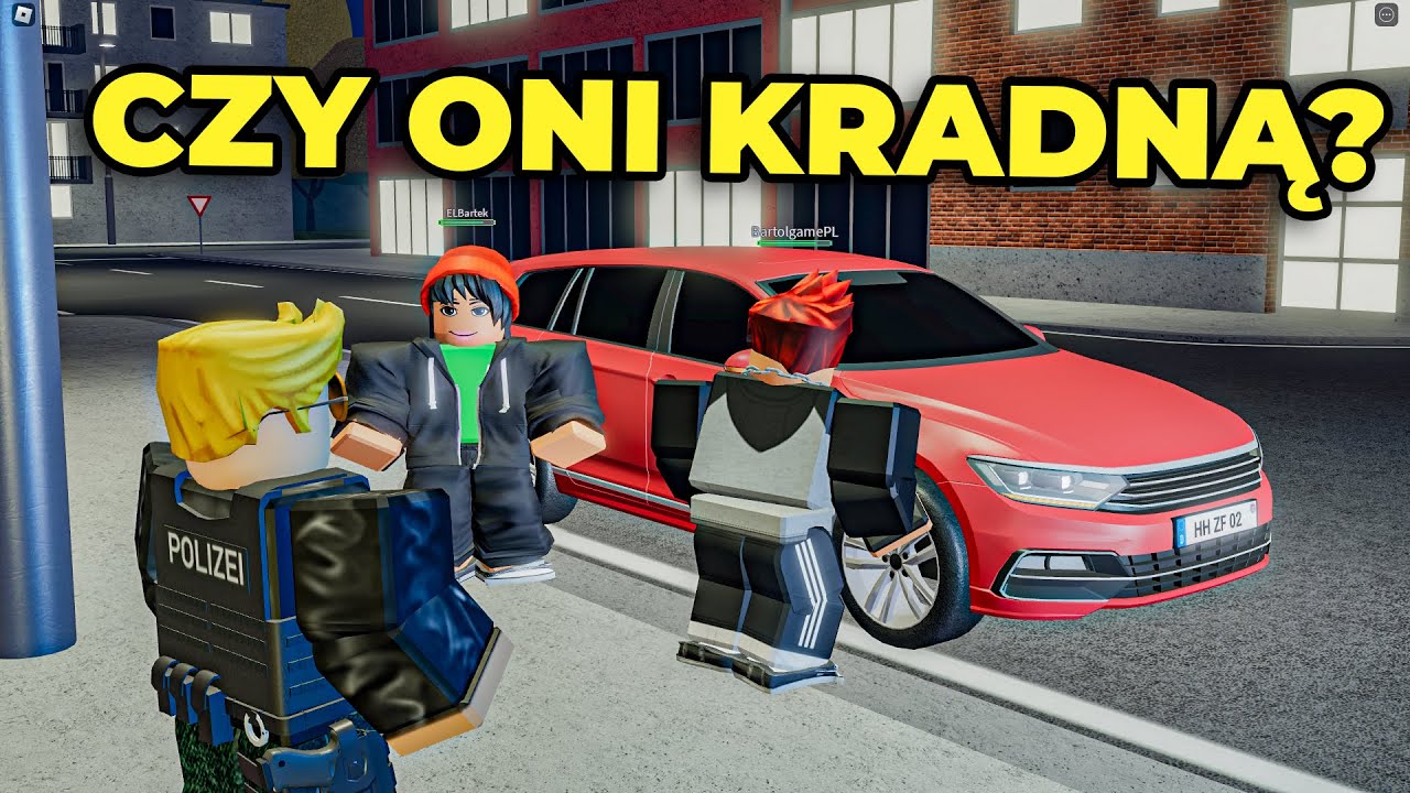 ZŁODZIEJE VS JEDEN POLICJANT - Hogaty, Bartol i Bartek w Roblox - Emergency Hamburg #75