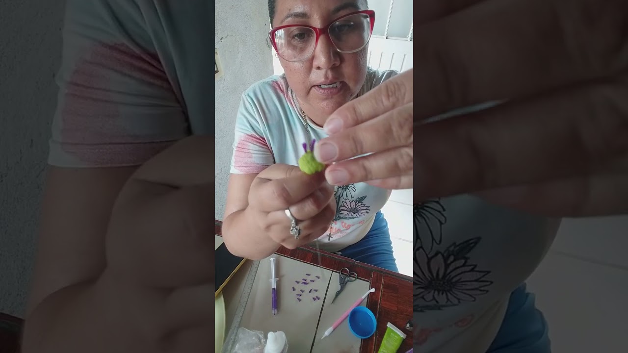 Tutorial del pistilo para la flor de Margarita africana. 🌼🐝🙏