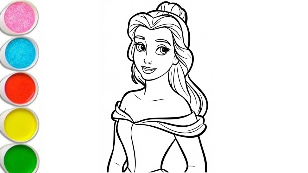 How to draw Elsa frozen Anna drawing  | Elsa Anna drawing with colour | Elsa drawing Step By Step 