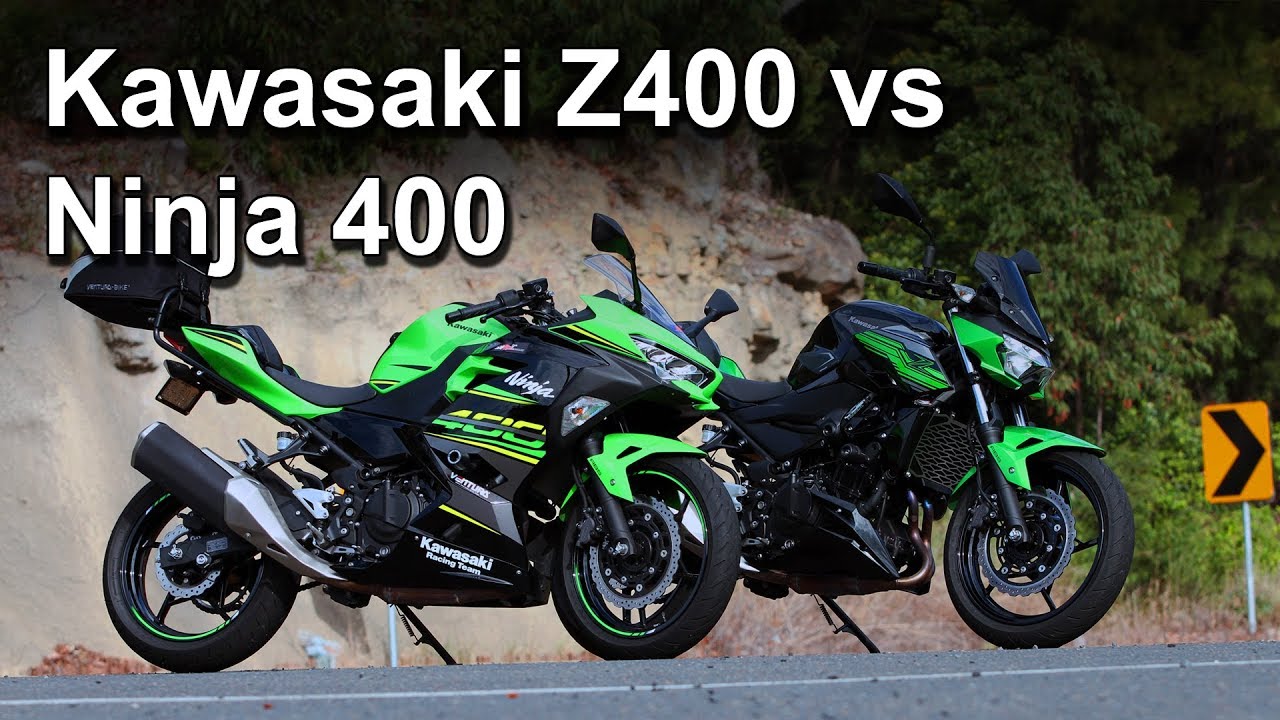 Kawasaki Z400 vs Ninja 400 - Tested & Reviewed