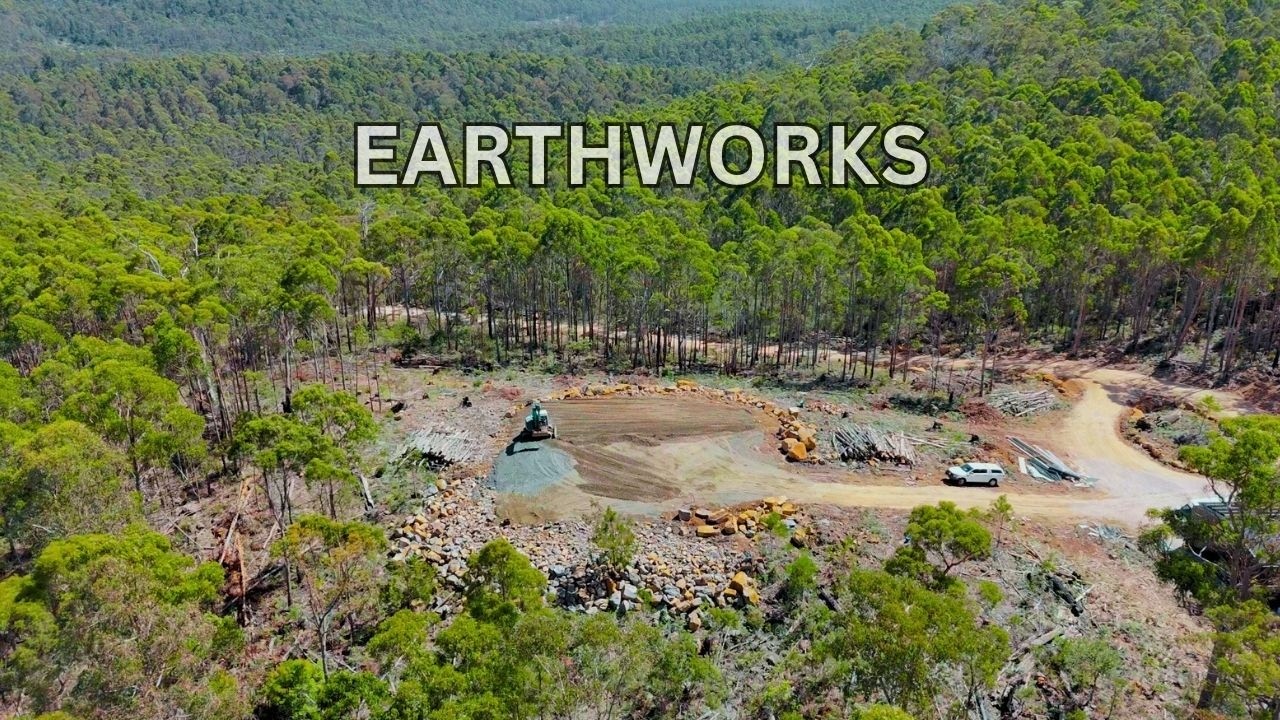 Finishing Our Offgrid House Site!! #construction #tasmania #offgridliving #offgridhome