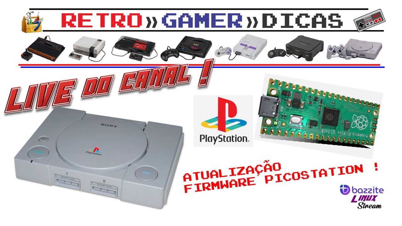 Live ! Direto do PLAYSTATION com Mod Video Componente Externo  - jogando alguns jogos aleatórios  !