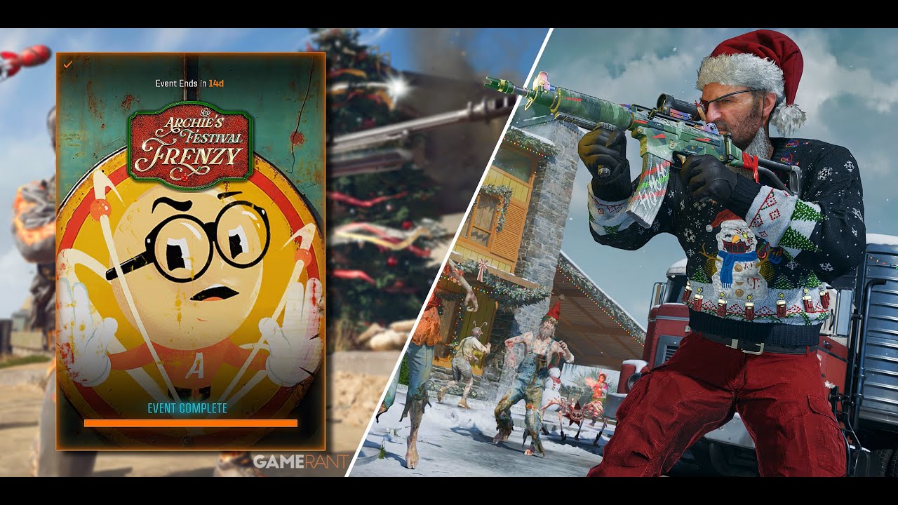 ARCHIE'S FESTIVAL FRENZY EVENT IN CALL OF DUTY BLACK OPS 6!