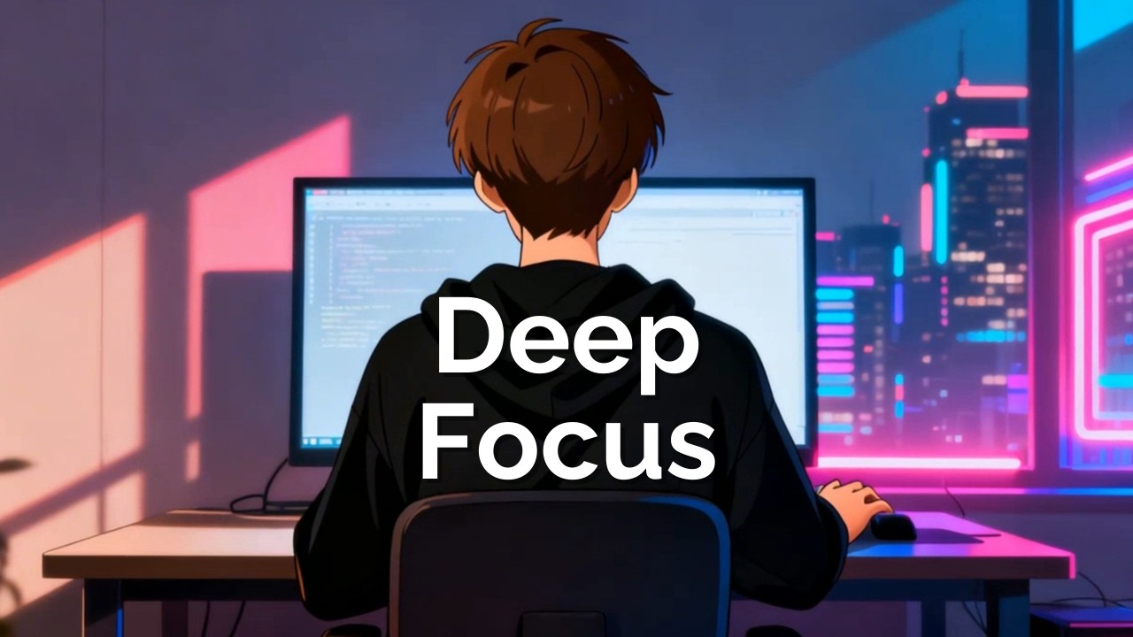 Deep Focus Music for Work & Study | Low-Energy Minimal Electronic Session