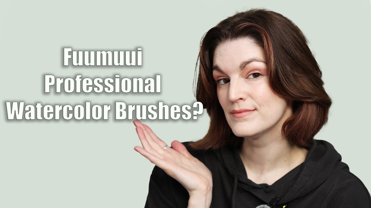 Fuumuui Professional Synthetic Watercolor Brushes