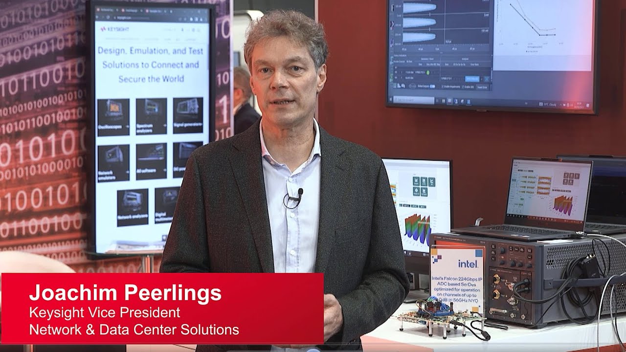 Keysight Booth Tour at ECOC 2023