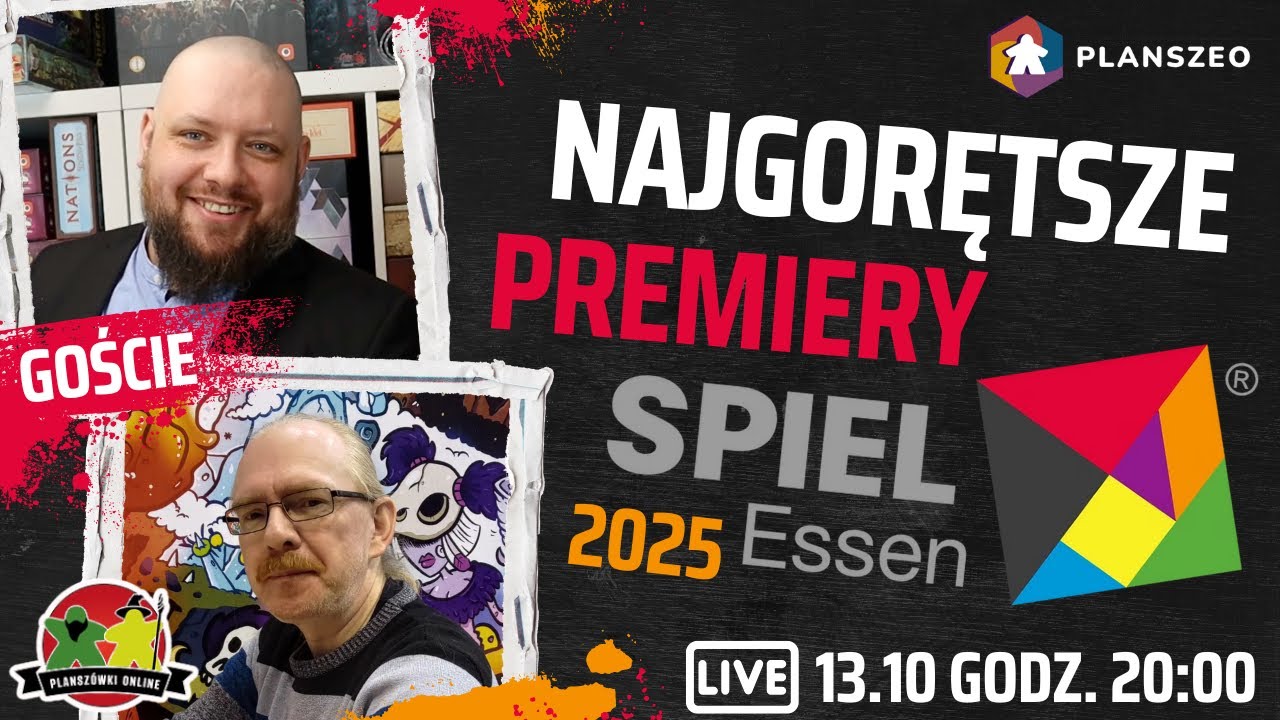 SPIEL Essen 2025 | Najgorętsze premiery | Gościnnie: Barolek i Gandalf (Planszówki Online)
