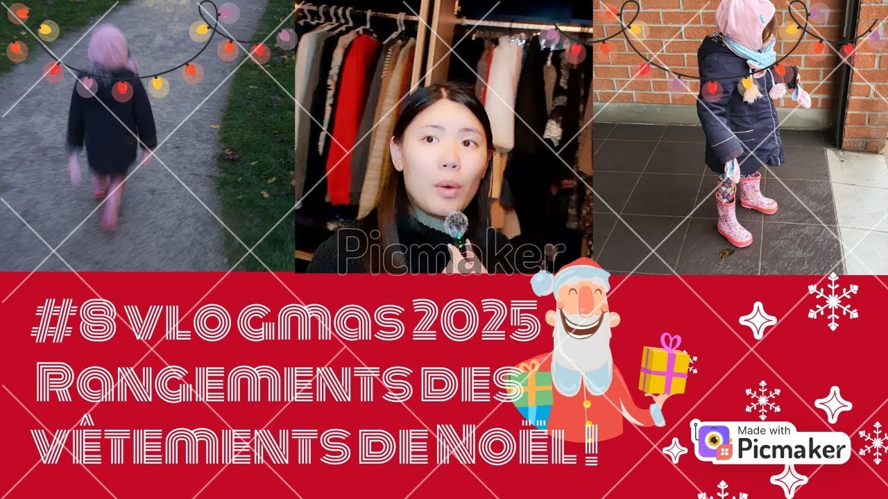 Tri & rangement habits de Noël ! vlogmas 8 2025 🎅💖