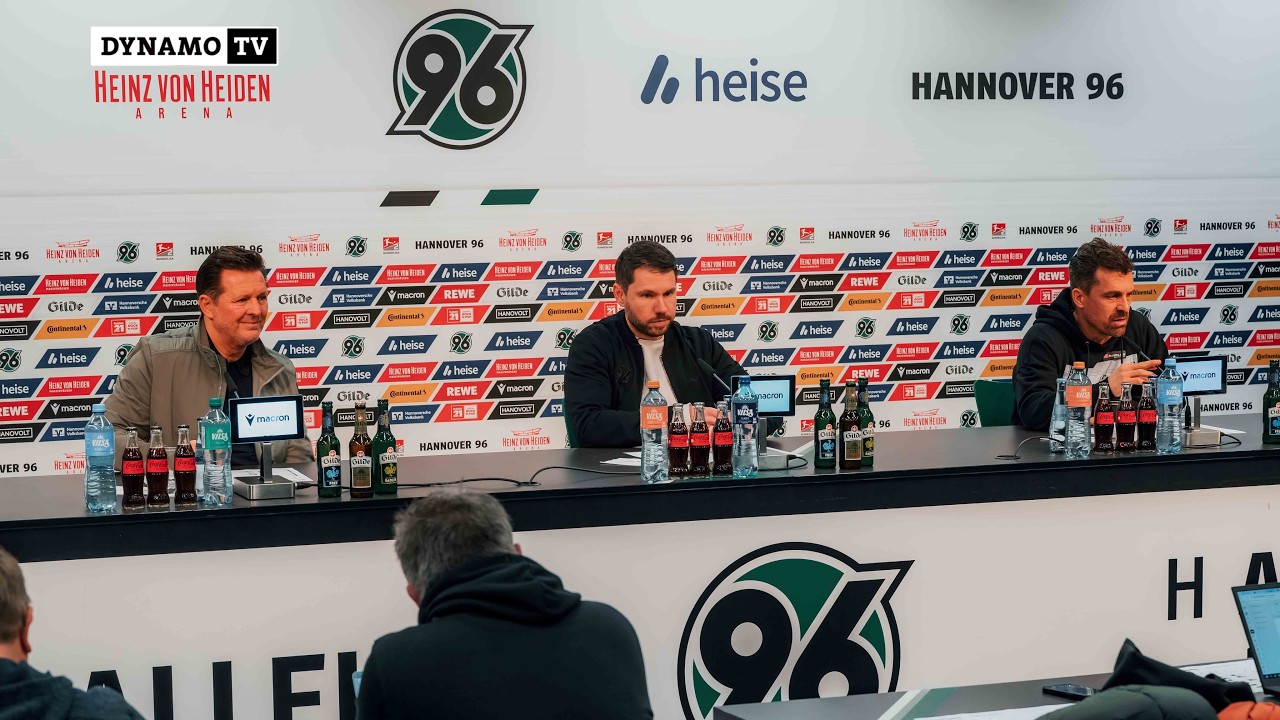 23. Spieltag | H96 - SGD | Pressekonferenz nach dem Spiel