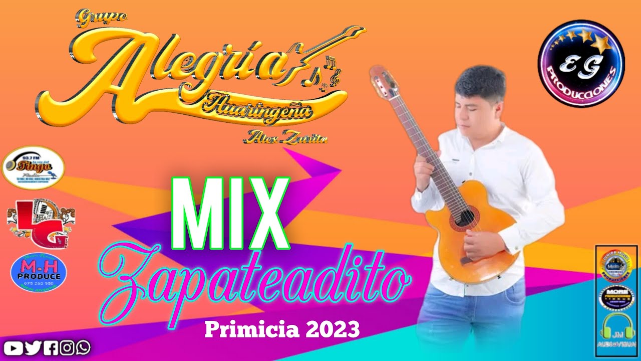 ALEGRÍA HUARINGUEÑA ► MIX ZAPATEADITO ◄ PRIMICIA 2023