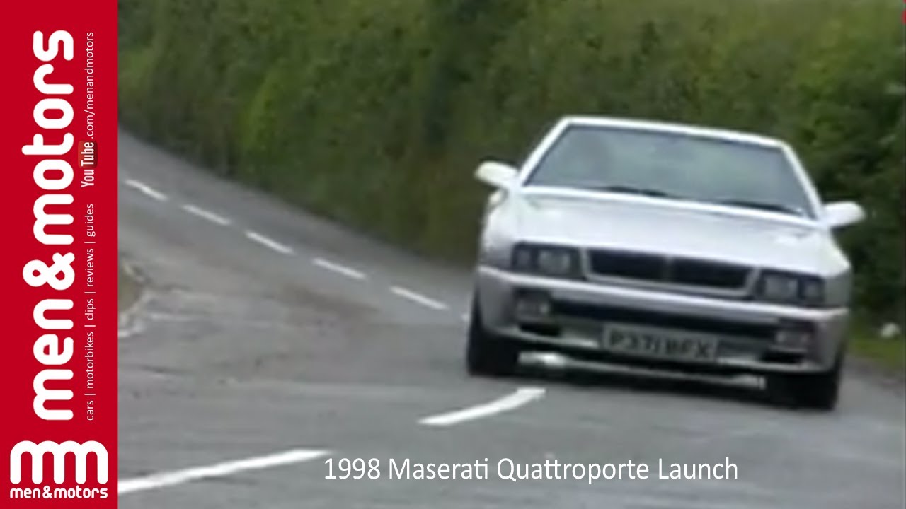 1998 Maserati Quattroporte Launch