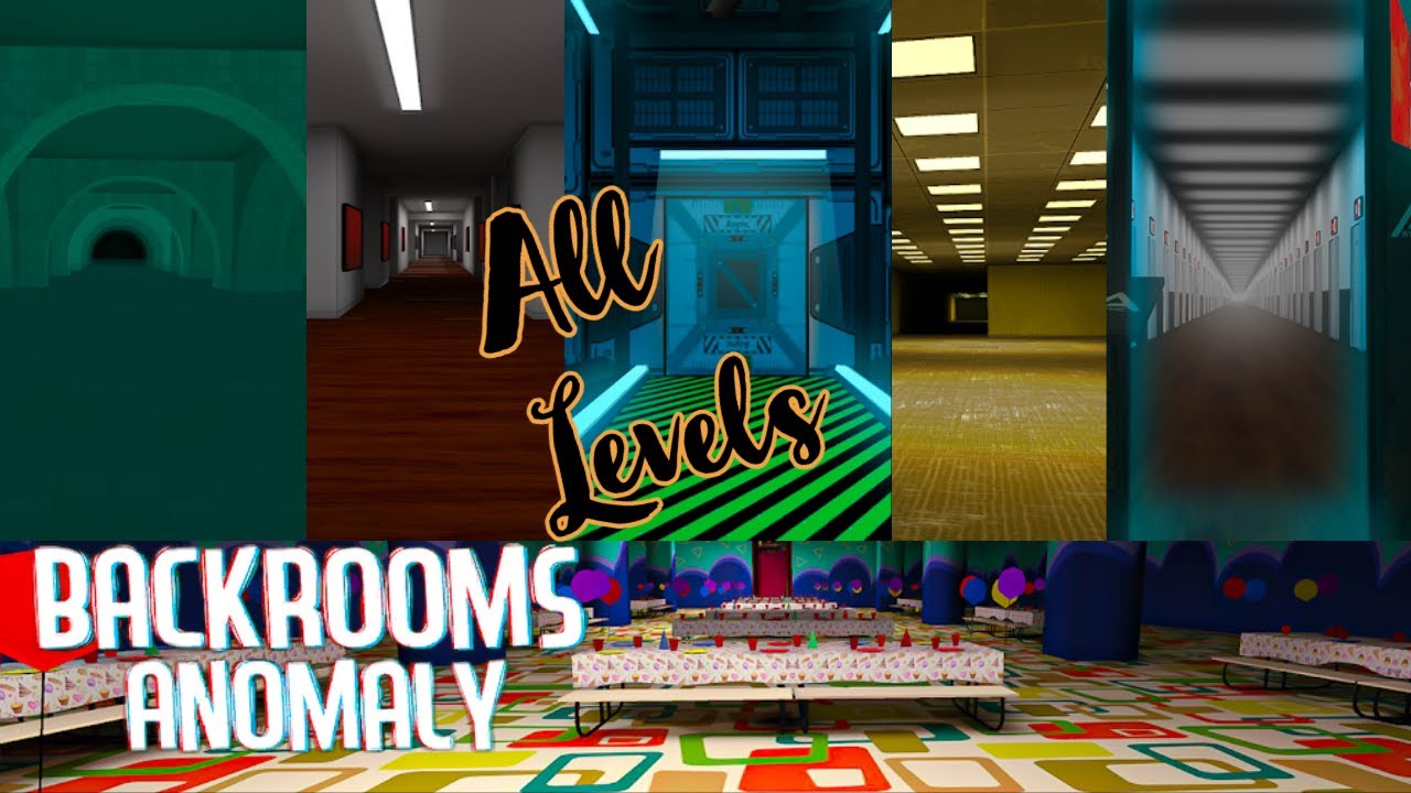 Backrooms Anomaly All levels full gameplay
