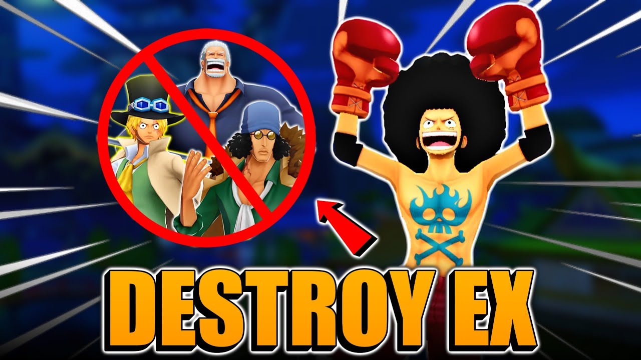 Afro Luffy Destroys Garp Sabo and Kuzan 😤 | One Piece Bounty Rush OPBR
