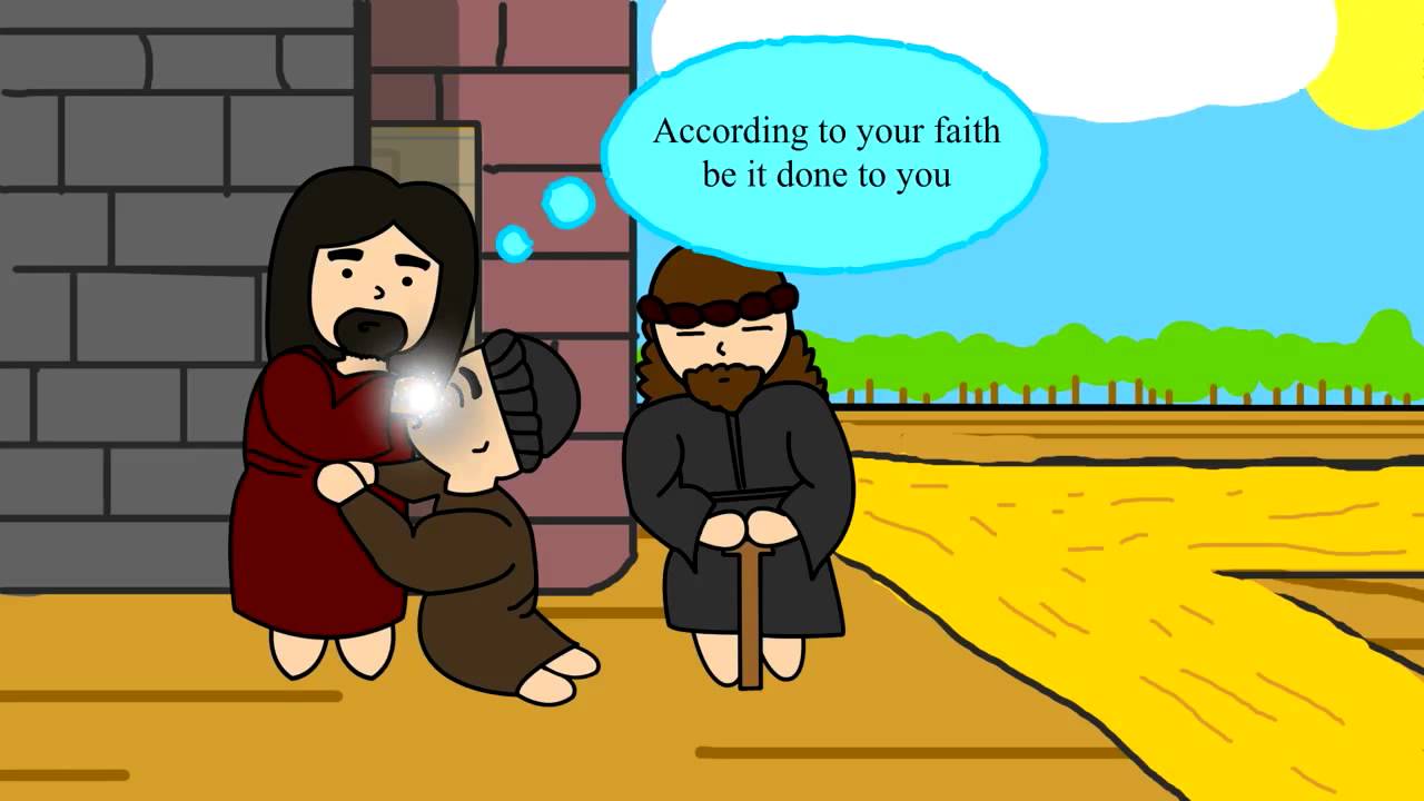 Jesus Heals Two Blind Men