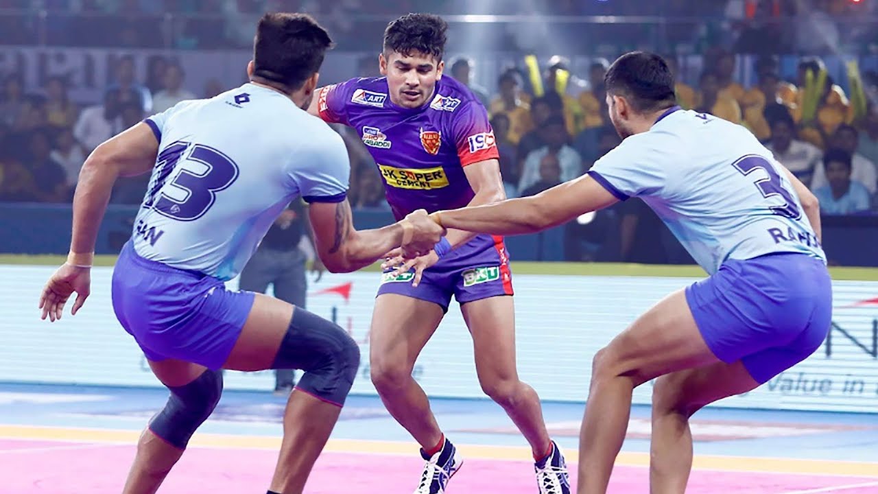Pro Kabaddi 2019 Highlights | Dabang Delhi vs Tamil Thalaivas| Hindi M9
