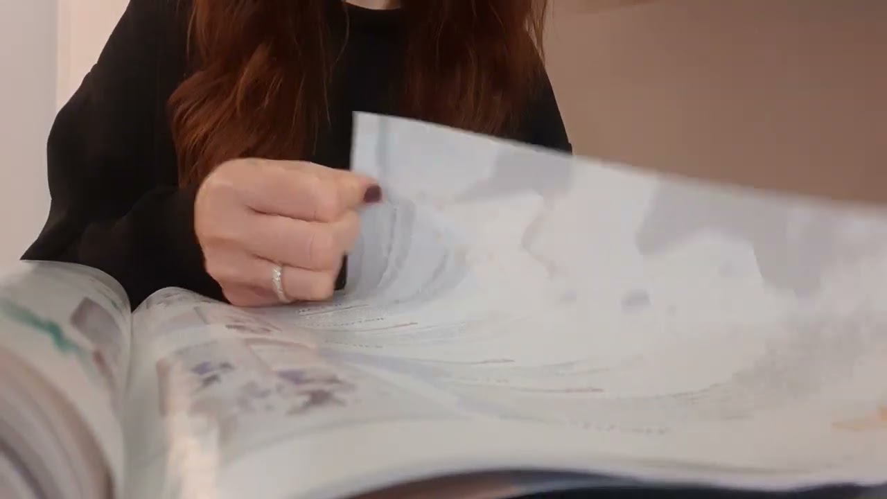 ASMR Page Turning & Squeezing ✨📖💋#asmr #pageturning #squeezingasmr #softsounds #relaxation 