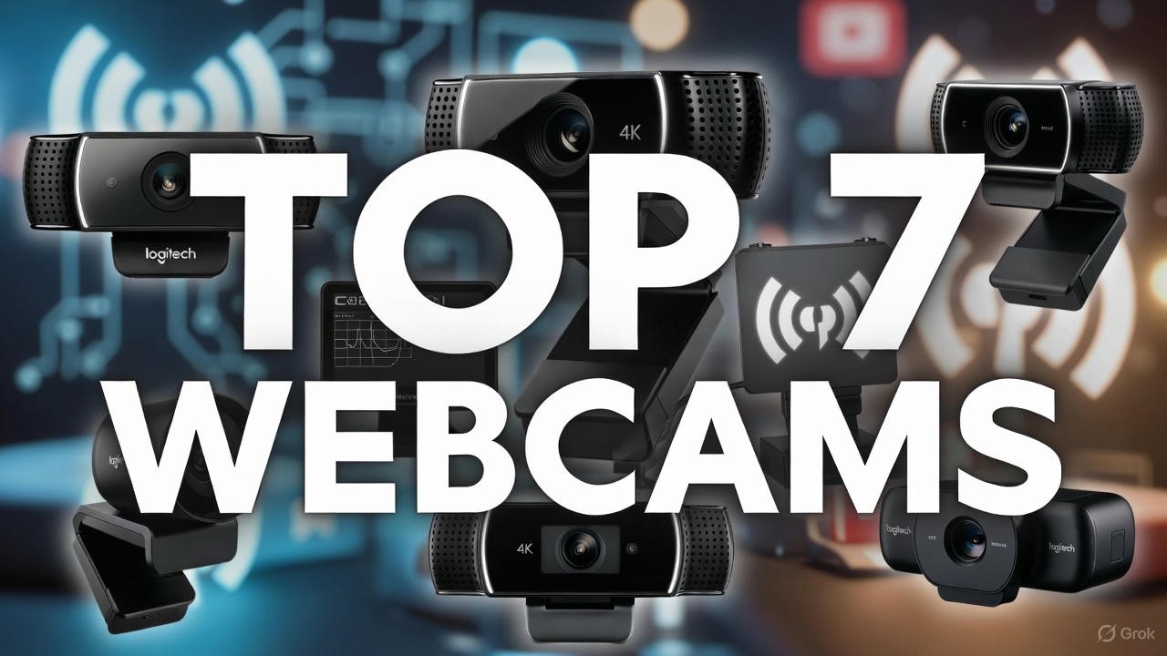 Top 7 MEJORES WEBCAMS Calidad Precio de 2026  🎥| Guía Definitiva