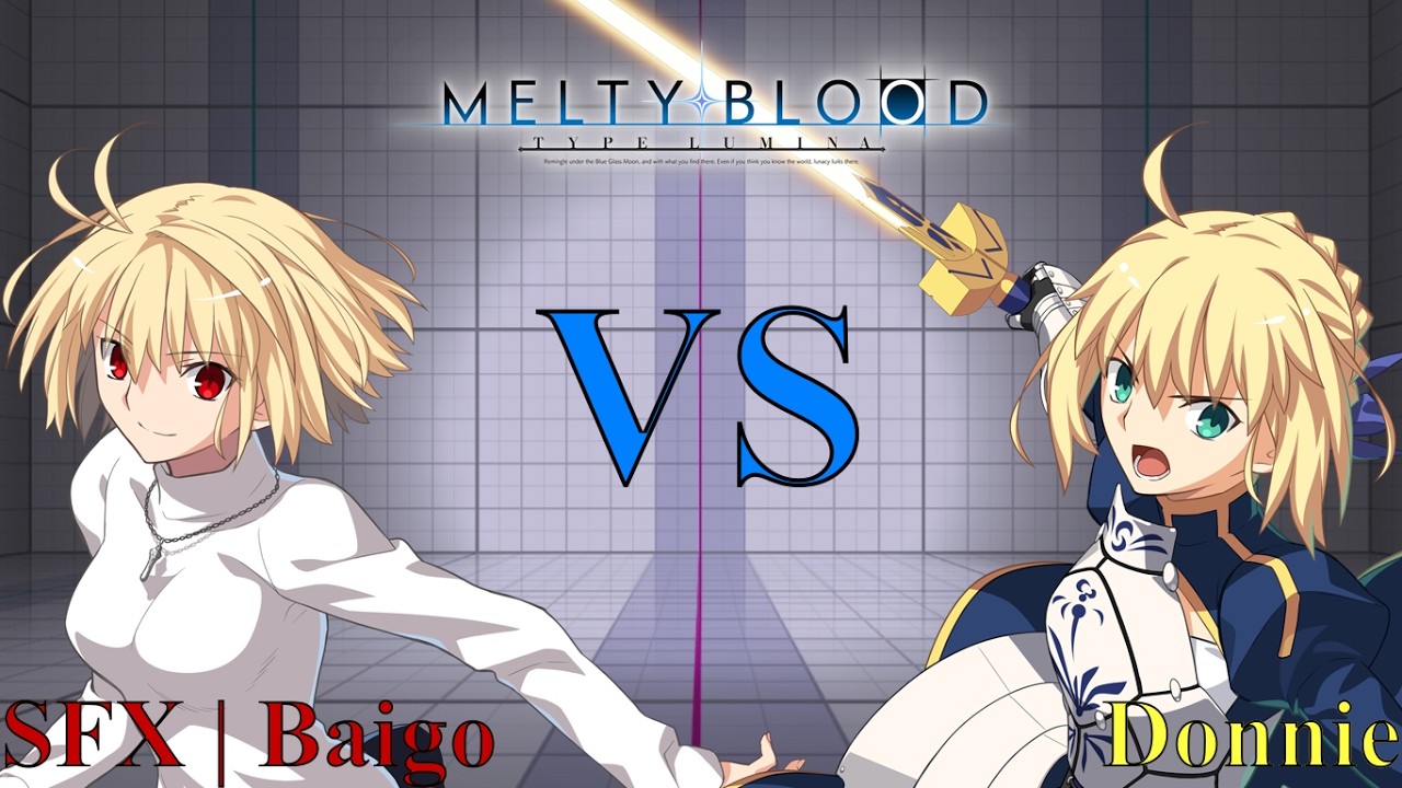 MBTL Casual Set: SFX | Baigo (Arcueid) VS Donnie (Saber) FT5