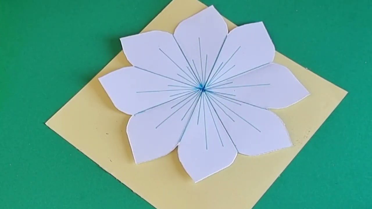 How to make a handmade 3D greeting card A lovely gift from the heart ♥️