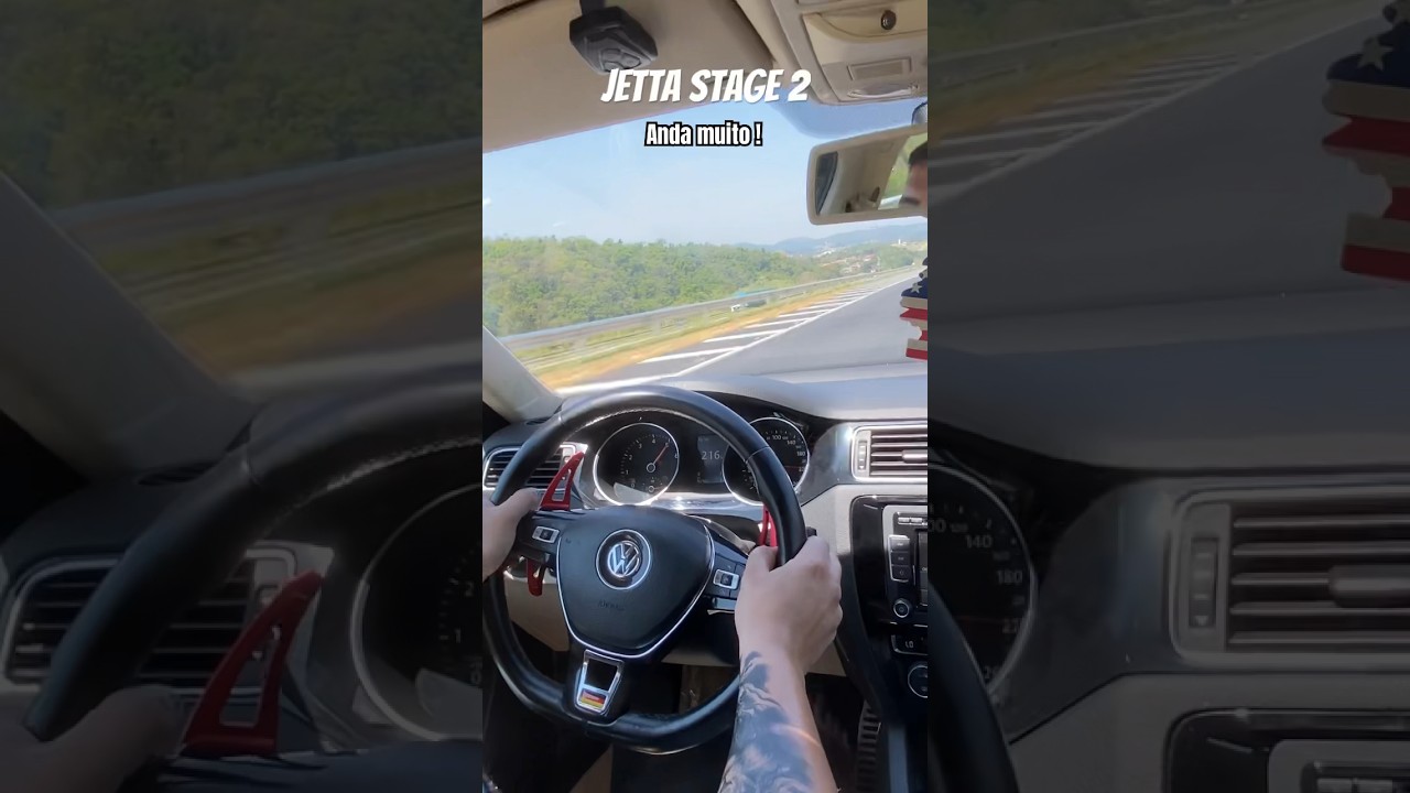 Jetta stage 2 acelerando tudo!!!!