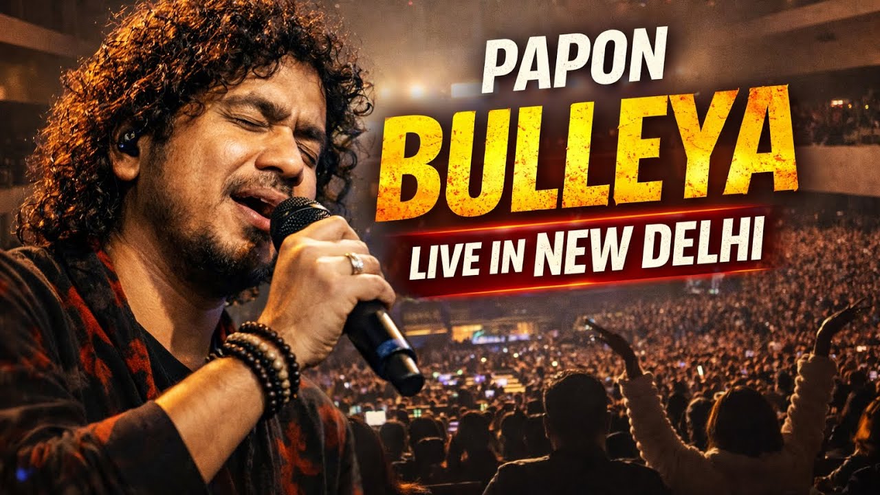 “Bulleya LIVE in New Delhi | Papon’s Soul-Stirring Performance”