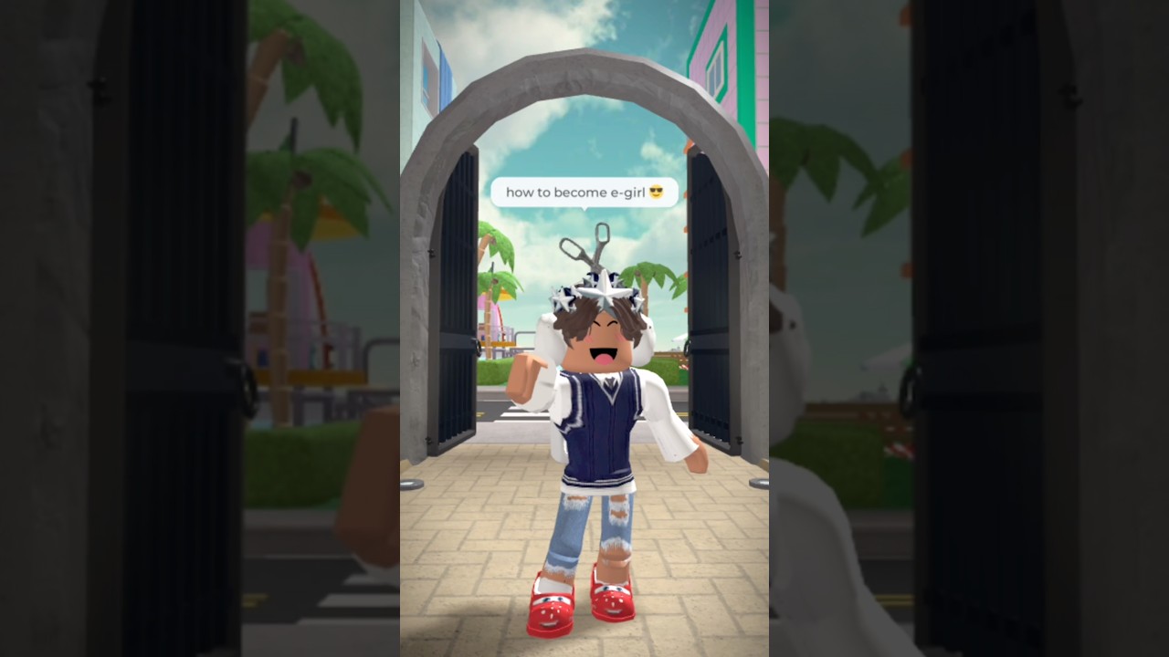 HOW TO BECOME AN E-GIRL 😍💅 || #roblox #murdermystry2 #mm2 #robloxedit #murdermystery2