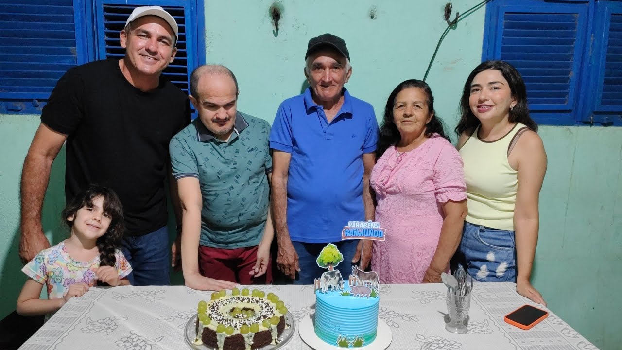 Aniversário do meu pai Raimundo Valentim 